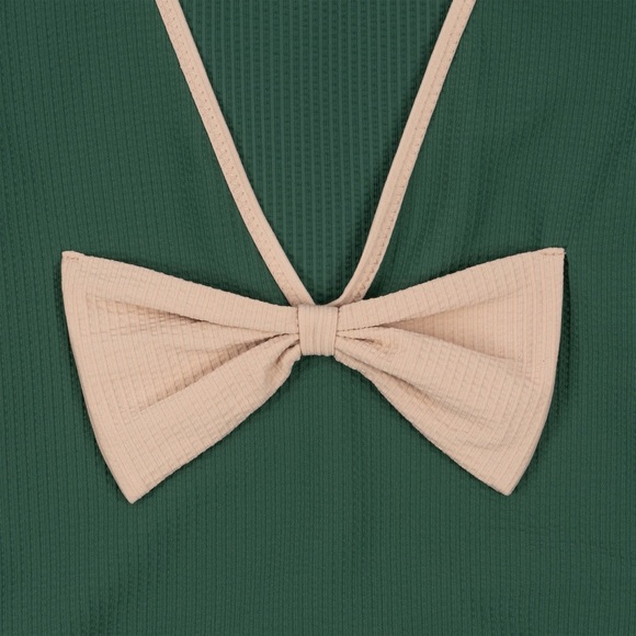 New! Konges Sloejd Bowie Swimsuit - Smoke Pine Size 18M - Picture 3 of 8